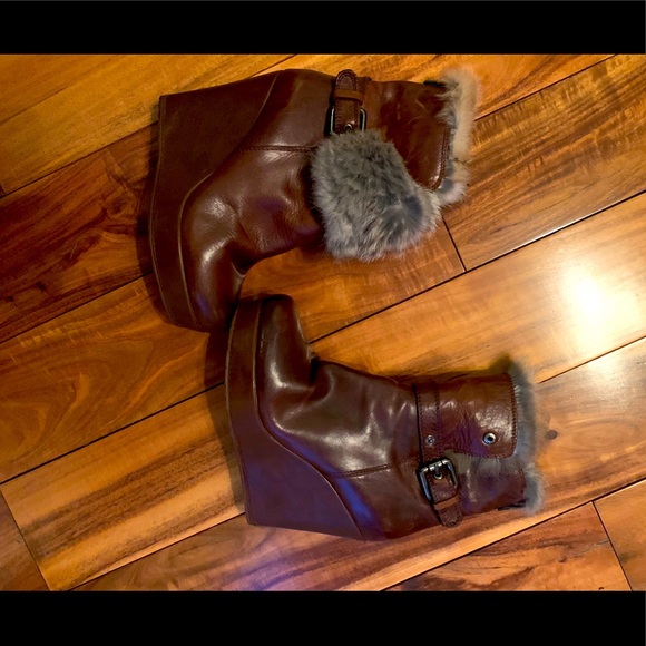 Rudsak fur winter booties - Picture 1 of 3